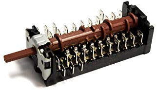 Wahlschalter für Backofen 8062894, 821001K, 19HE099 12 Positionen passend für HANSA, Amica