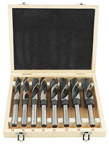 8Pcs Hss Straight Shank 0.5 Diameter Drill Tool Bit, Bxcy4L, Foret 24Mm
