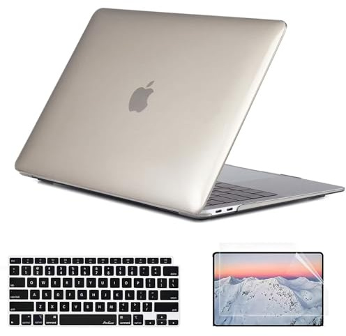 SsHhUu Hülle für MacBook Pro 15 Zoll 2011 2010 2009 Release A1286, Plastik Hartschale Crystal Schutzhülle mit Tastaturschutz & Displayschutz für Older Version MacBook Pro 15 Zoll Con CD-ROM, Grau