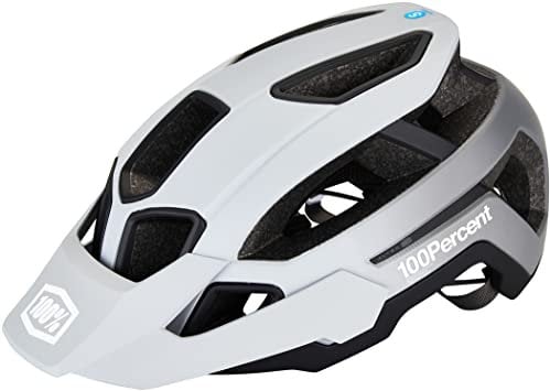 100% 1 00% Altec Mountainbike-Helm, Leicht, Ultraleicht und Atmungsaktiv, MTB, Smartshock mit Verstellbarem Visier und Ratschenbefestigung, farbig, k.A