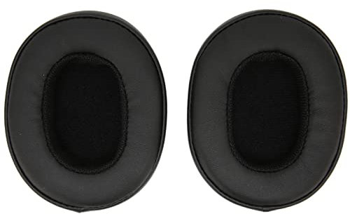 Earphone Ear Pad, Replacement Ear Pads for Skullcandy Crusher 3.0 Wireless Hesh3, Universal Protein Leather Earpads, Durability and Flexibility(black)