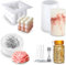 COJJ Kerzenformen zum Gießen Kerzen Selber Machen Set Kerzen Form Silikon Bubble Kerzen Formen Silikonform Kerzen Selber Machen Set für DIY Aromatherapie Kerzen Herstellung