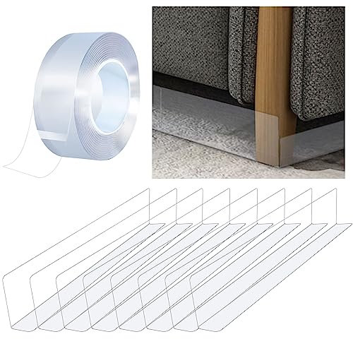 Nizirioo Spielzeugblocker für Möbel : 8er-Pack Spielzeugblocker Stark Klebende Schallwand Barriere für Haustiere, für Lückenblocker Unter Dem Sofa und Dem Bett Verwendet Wird