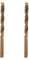 Lot de 2 forets hélicobalt M35 HSS Cobalt Jobber Twist - Pour perçage sur métal dur, acier inoxydable, métal (5,5 mm)