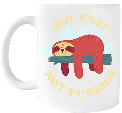 Not Fast, Not Furious Umweltfreundlicher Becher Aus Keramik