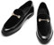 Fenlogft Herren Samt-Lackleder-Slipper, Anzugschuhe, Business- und Partys, formelle Veranstaltungen, Raucher-Hausschuhe, Loafers, Velvet Black, 44 EU