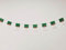 Drapeau Algérie 40pcs Drapeau Algérie Guirlande Algérie 11.4M Fanions Algérie 14x21cm (Algérie)