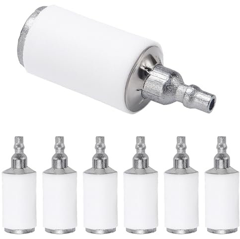 VooGenzek 6 Pezzi 530095646 Filtro per Serbatoio Benzina per Motoseghe, Filtro Carburante per Motosega a Benzina