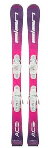 elan - Ski-Set Rc Magic + Bindungen JRS El 4.5 Rosa Mädchen – Größe 120 – Rosa