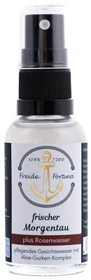 Gesichtswasser Toner Spray JEDE Gesichtshaut, Aloe-Vera, Rosenwasser, Gurke, NATÜRLICH PFLANZLICH VEGAN PFLEGEND, täglich NACHHALTIGE FEUCHTIGKEIT für DEINE Haut, frischer Morgentau plus Rosenwasser