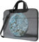 HJLUUFT Onyx Stone Pale Blue Universal Laptop Umhängetasche - Multifunktionale 15,6 Zoll - abweisende Kuriertasche, langlebig und Aktentasche, Schwarz , 40 cm