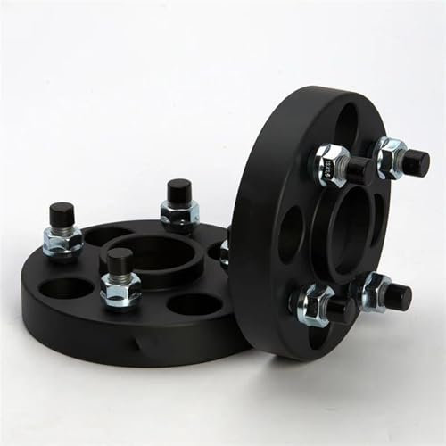CZXZYHNB Unterlegscheiben 2 Stück 15/20/25mm Aluminium Legierung Spurverbreiterung Adapter 4x98 Zu 4x110 Zentrum Loch 58,1-58,1 Bolzen M12 * 1,25 Nabenabstandshalter(20mm)