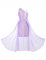 GRACE KARIN Abito da bambina elegante con paillette, linea ad A, in chiffon, con spalline singole, per Natale, festa di compleanno, Rosa/lilla., 8 anni