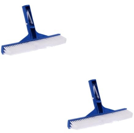 Healeved 2 Pièces 10 Brosse de Nettoyage Brosse de Piscine Brosse à Usage intensif