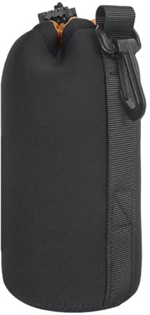 Étui Pour Objectif, Étui Pour Téléobjectif – Grand Sac Pour Objectif En Néoprène, Housse De Protection Pour Objectif | Sac D'objectif DSLR En Néoprène Souple Pour Ranger Les Objectifs D'appareil Photo