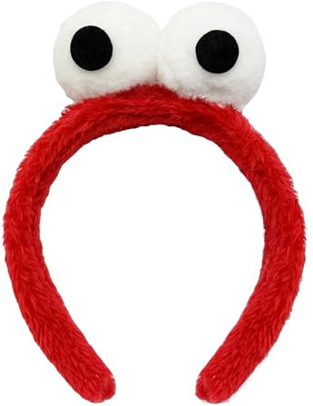 ATAYOU Rote Monster Kostüm Augapfel Stirnband für Halloween Cosplay(GBH)
