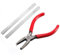 Hscjymnd Extracteur de Luthier Outils Pinces à Frettes Outil Pinces à de Extracteur pour Instruments à Cordes Outil B