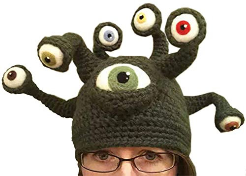 XKCL Niedliche lustige Weihnachtsmütze, Cartoon-Oktopus, Wikingerbart-Geschenk, Hüte, Aldult Octopus, Large