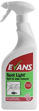Evans Spot light, spot & stain remover X6
