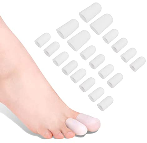 Bunion Protectors Gel Bunion Shield, 10 Paar Big Toe Bunion Pain Relief Toe Protector für Eingewachsene Zehennägel Callus Corns Bunion Splint Corrector Toe Separators Protect