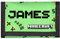 Minecraft - Personalisierter Geldbeutel für Kinder - Grüner Geldbeutel für Videospiele - Ihr Name in Pixelschrift Geschenke - Offizielle Merchandise