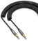 JAMEGA - Aux Kabel 3.5mm Spiralkabel - Klinke Stereo Audio 3.5mm Spiral Klinkenkabel für Kopfhörer, Lautsprecher, MP3 Player, Auto, TV, Soundbar, Heim/KFZ Stereoanlagen, Handy uvm. - bis zu 2m