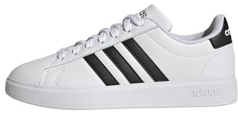 adidas Damen Grand Cloudfoam Lifestyle Court Comfort Shoes Schuhe, Cloud White/Core Black/Core Black, 36 2/3 EU