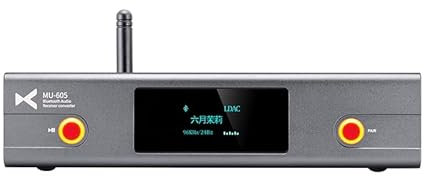 XDUOO MU-605 HD Bluetooth 5.1 Convertitore Ricevitore Audio Dual DAC CHIPS XLR Uscita bilanciata Decoder DAC