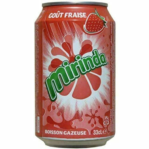 Mirinda Fraise 330ml Boîte de 24-Fd