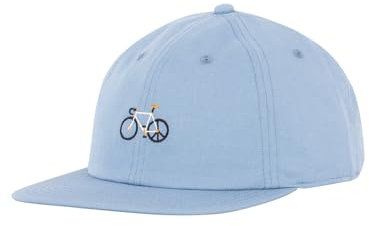 IRIEDAILY Peaceride Cap, Bio-Baumwolle, Light Blue