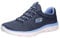 Skechers Summits Artistry Chic, Scarpe da Ginnastica Donna, Bordo in Rete Blu Navy, 37.5 EU