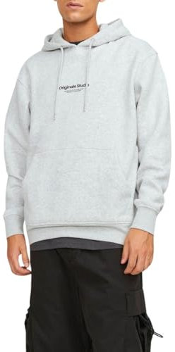 JACK & JONES Jorvesterbro Noos Sweat Hood, White melange, L