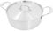 Chabrias Ltd Stainless Steel Saute Pan & Lid Chef Pan Cooking Pan Tri-Ply Compatible with All Heat Sources Inc Induction British Made (26cm Saute Pan & Lid)