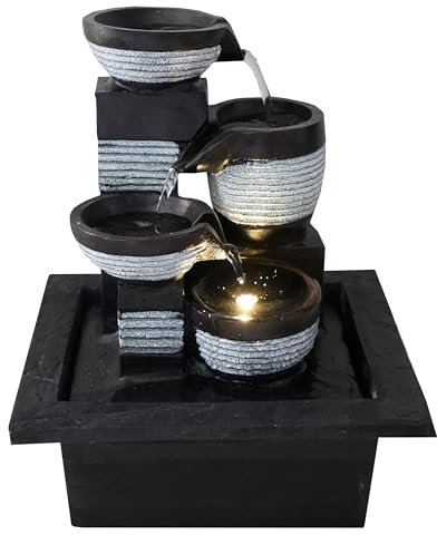 Fontaine LED d'intérieur ARKANA pour Table - Objet décoratif pour Salon, Chambre - ARUM
