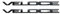Auto Testa Fender Letter Decorazione Adesivi Veloce Etichetta per Alfa Romeo Giulia Stelvio Tonale mito Giulietta 159 147 156 GT Modifiche Accessori (Nero)