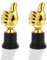 JOYOLA 2 Stücke Daumen Hoch Trophäe Kinder Hand Trophäe Goldener Daumen Trophäe Daumen Hoch Pokale Finger Trophäe für Preisverleihung Party Wettkampf Sportturniere Preis Sport Gewinner