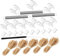 GETAJGHSD 1satz Pleated Shade Reparaturset Für Wohnmobile Jalousien Restringing Kit Praktische Ersatzteile Für Plissee-fensterdekorationen Inklusive Schnüre Und Federn