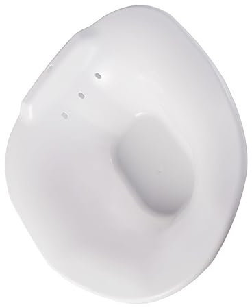 minkissy Sitzbad Sitzbadebecken Mit Überlaufschutz Hygienisches Waschbecken Für Glattes Hitzebeständiges Material Für Schwangere Und Patienten Geeignet