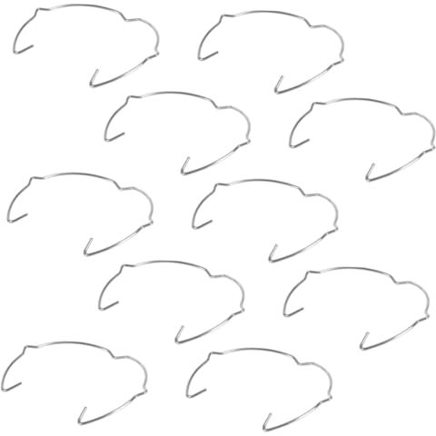 PRETYZOOM 10stücke Sicherungsringe Für Lampen Glühbirnen-befestigungsring Trockenbau-reparaturclips Ersatzteile Für Beleuchtung Downlight-befestigungsringe