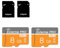 talebasic 8GB Micro Sd Card Class 10 Memory Card with sd adapter Fast speed TF Card for Tablet/Mobile Phone/Camera/Car Audio/Game Console(2 Pcs 8GB)