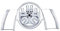 Embout buccal LED - Gadget lumineux pour les fêtes - Insert flash multicolore pour jeux de rôle, raves, danses, spectacles, costumes, sacs de goodie, jouets lumineux pour événements et célébrations