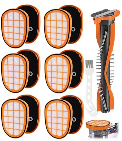 ZHEHNSA 8Stuck Für Philips SpeedPro Max Akkusauger Zubehör, inkl. Für Philips Speedpro Max ersatzteile +waschbares Filtertuch, für FC5005/01 FC6812 FC68148 FC6822 FC6823 FC6908 FC6827