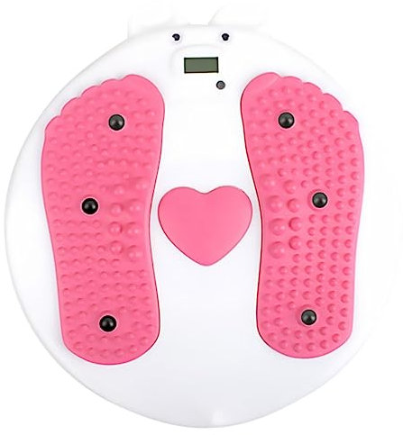 Milisten 1 Satz Twist Waist Disk Fitnessplatte zum Abnehmen Massage und Fitnessgerät für Schlanke Hüften und Oberschenkel Leicht zu Bedienen für Zuhause