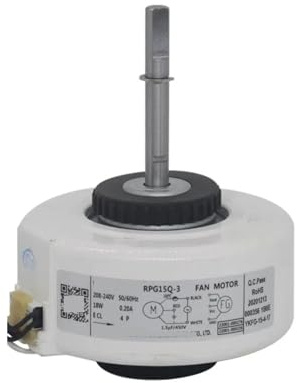 Pqjydaicvf Motor de Ventilador de CA for Unidad Interior, Compatible con TCL RPG15Q-3, 220-240 V, 50/60 Hz, 18 W, Piezas de Aire Acondicionado.