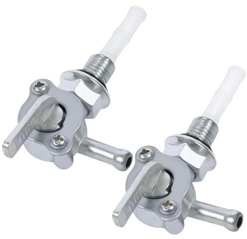 2 interruttori del rubinetto della benzina, serbatoio del carburante, rubinetto della benzina M10, universale, rubinetto della benzina, rubinetto del carburante, interruttore per generatore, serbatoio