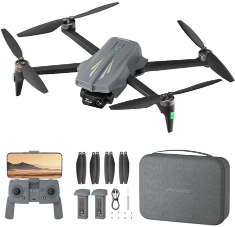 Ameta S20 Dron con Camara 4K, GPS Mini Drone para Adultos y Niños