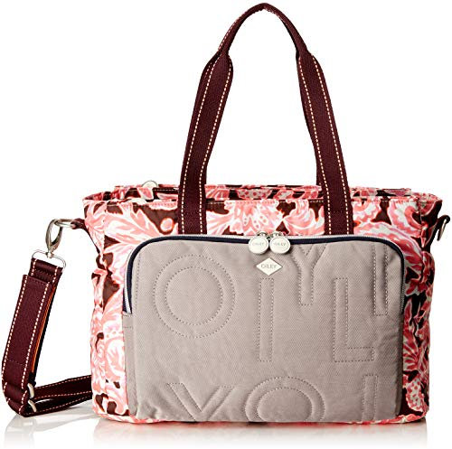 Oilily Damen Charm Diaperbag Mhz Rucksackhandtasche Pink (Rose)
