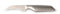 FranquiHOgar - Cuchillo Pelador de Acero Inoxidable - 80 mm Hoja Curvada - Mango Ergonómico, Ligero y Manejable - Ideal para Frutas y Verduras, Acero Inoxidable