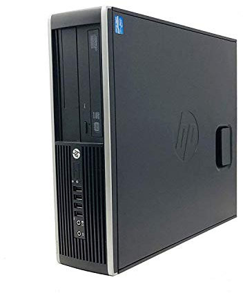 HP Elite 8200 - Ordenador de sobremesa (Intel Core I5-2400 Quad Core, 8GB Ram,HDD de 250 GB, Lector DVD, Sistema OPERATIVO Windows 10 Pro Original) Negro (Reacondicionado)