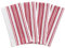 Elrene Home Fashions Farmhouse Living Homestead Stripe Napkins, Set of 4, 20 x 20, Red/White 4